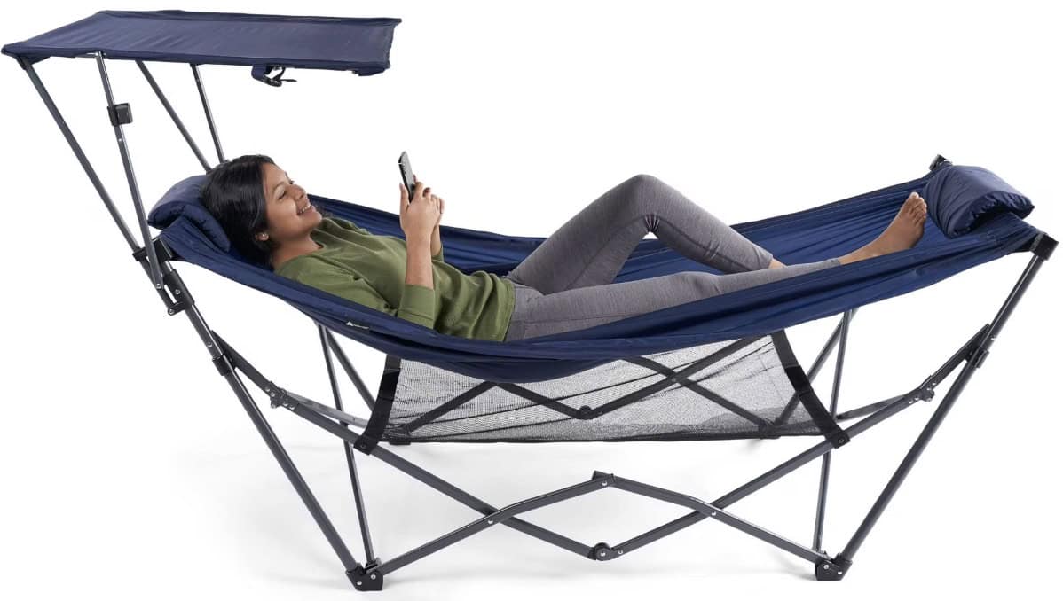 ozark trail hammock 2 person with canopy