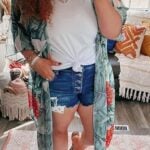 MayBuy Women's Summer Long Flowy Kimono