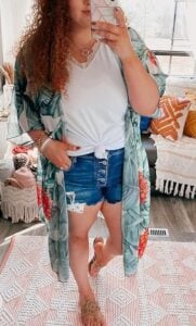 MayBuy Women's Summer Long Flowy Kimono