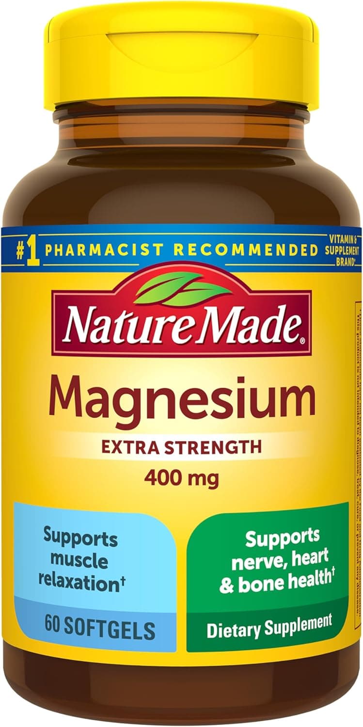 Nature Made Magnesium Oxide 400 mg Softgels