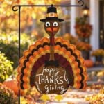 Teeker Thanksgiving Garden Flag