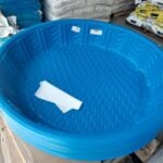 blue kiddie pool