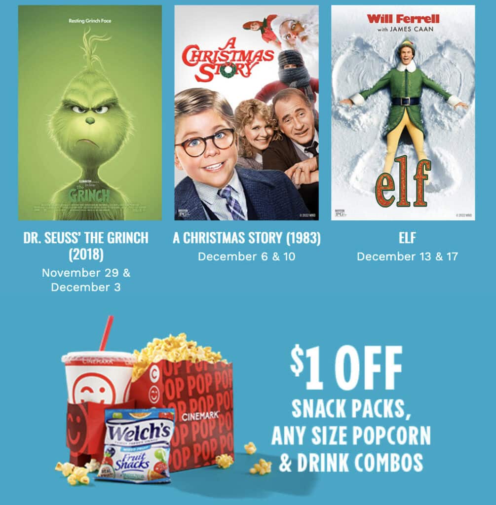 Cinemark Movie Rewards Perks, Promo Codes, & Deals