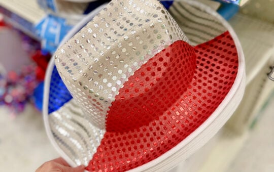 dollar tree patriotic hats