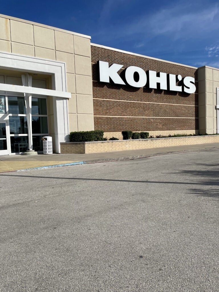 kohls-storefront kohls store