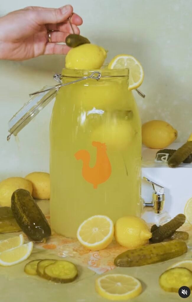 pickle lemonade at popeyes 