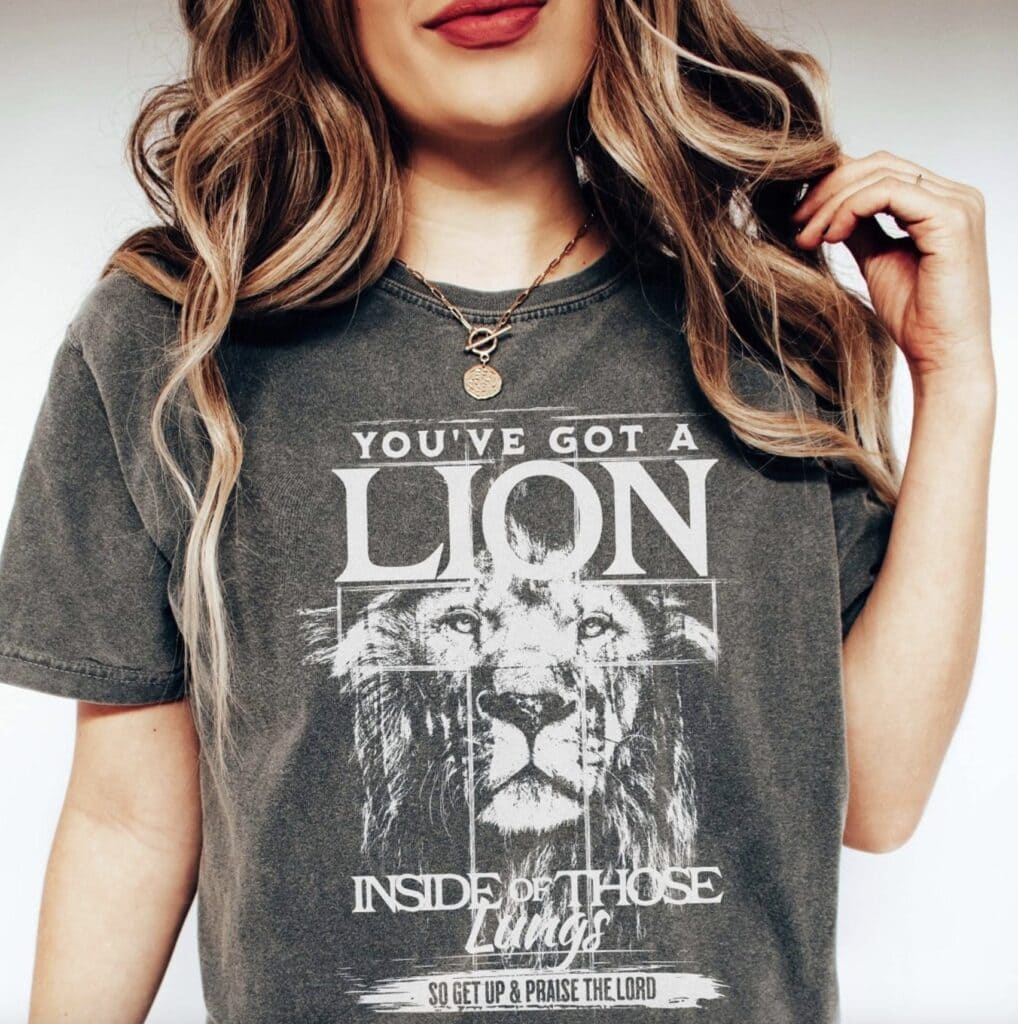 you've got a lion tee