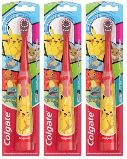 Colgate Kids Pokemon Powered Vibrating Toothbrush Colgate Kids Pokemon Powered Vibrating Toothbrush