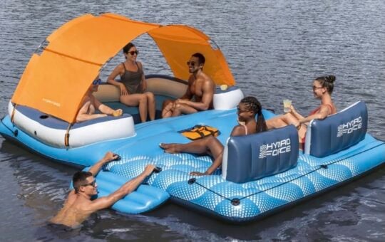 Hydro Force Tropical Breeze 6 Person Inflatable Party Island