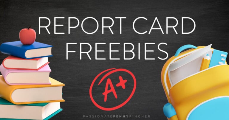 2026 Freebies and Deals for Students with Good Report Cards