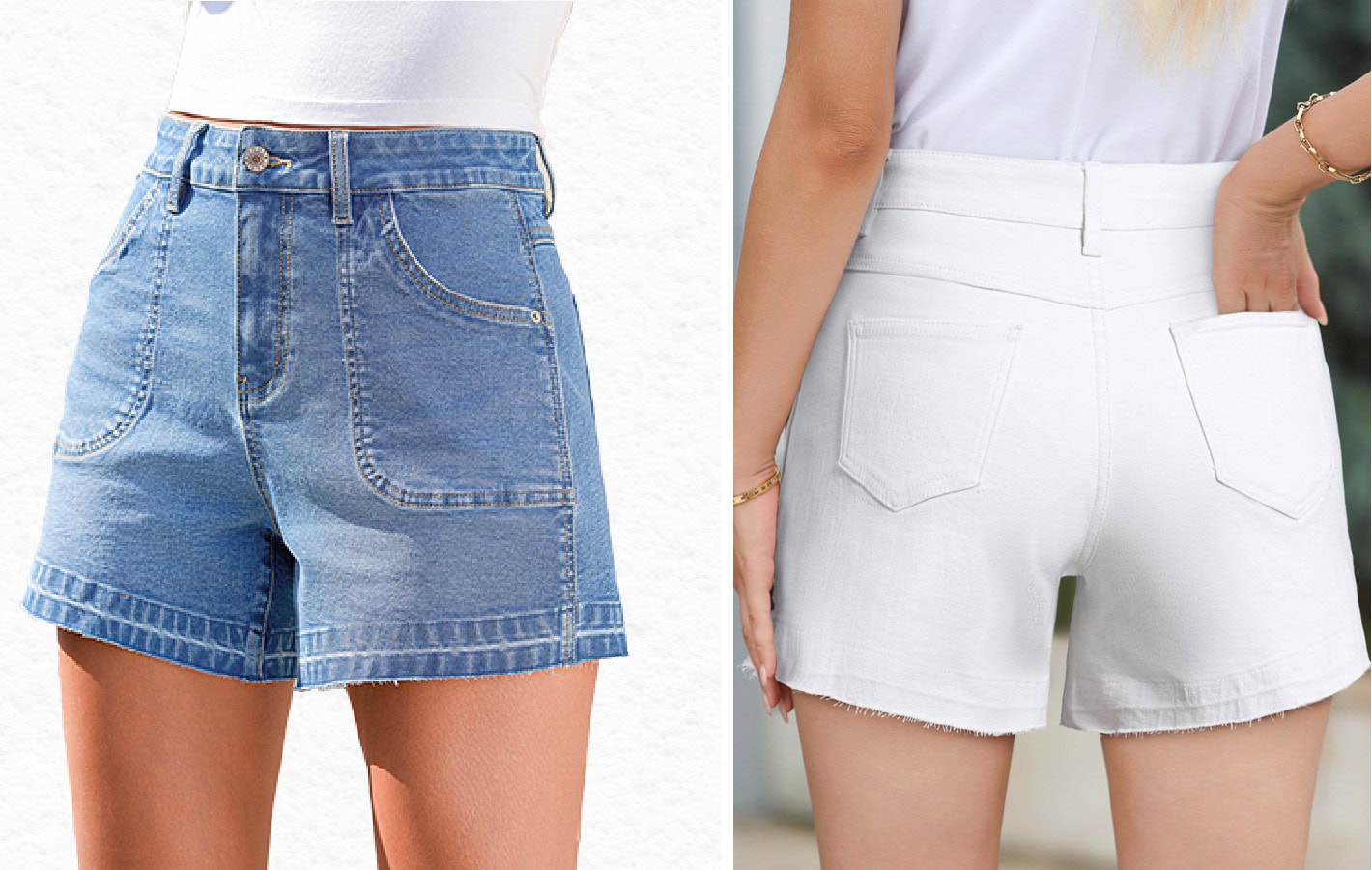 amazon denim shorts