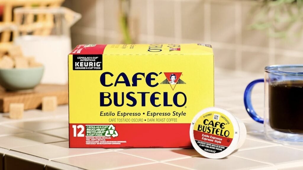Cafe Bustelo K-Cups with Coffee 