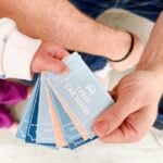 father's day coupon book up close