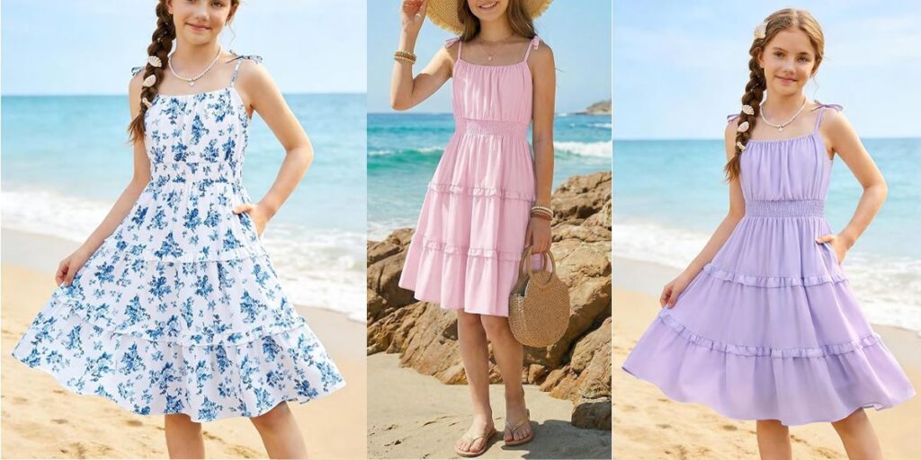 girls amazon ruffle dress