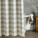 kohls shower curtain stripe