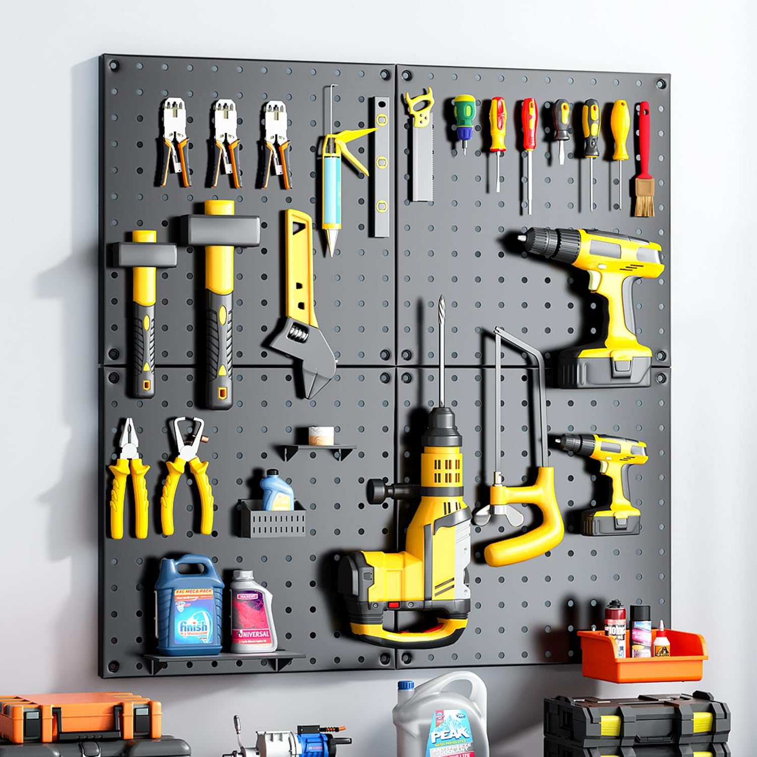 pegboard organizer