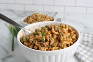 one pot cheeseburger macaroni