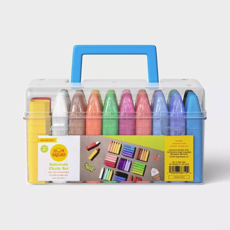 Sun Squad Sidewalk Chalk Set 50ct Target