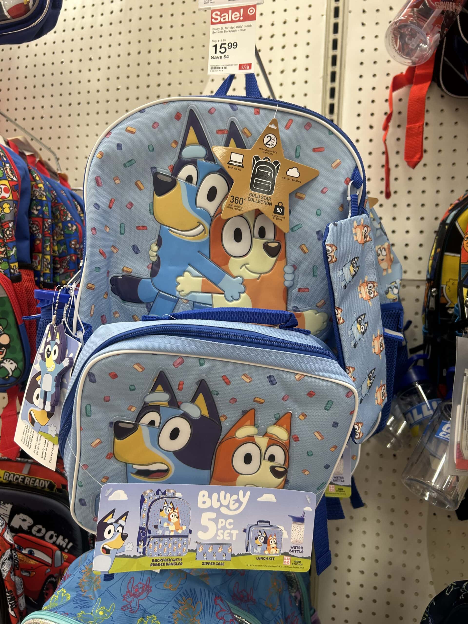 bluey backpack