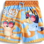 bluey swim trunks character toddler