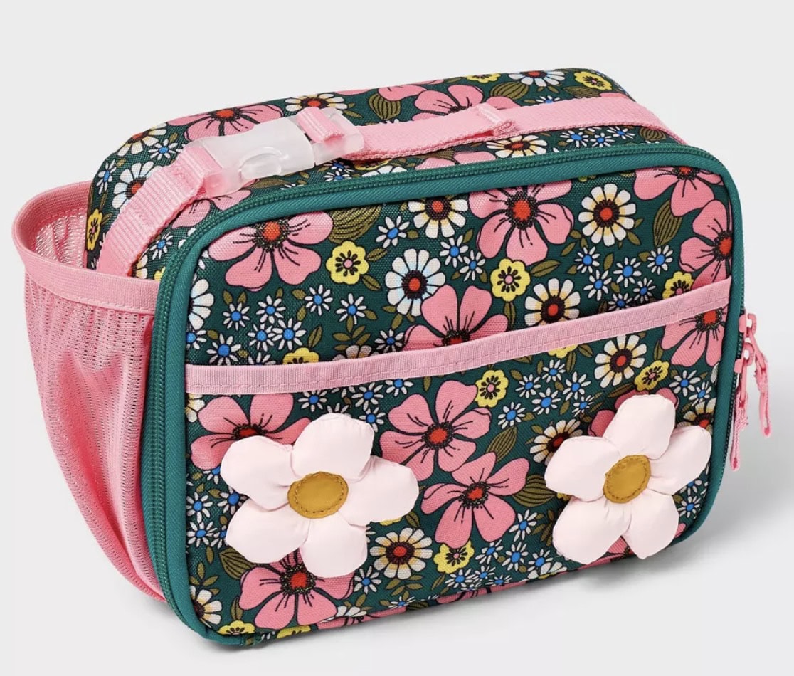 floral lunch box 