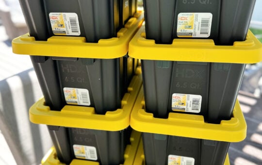 home depot totes