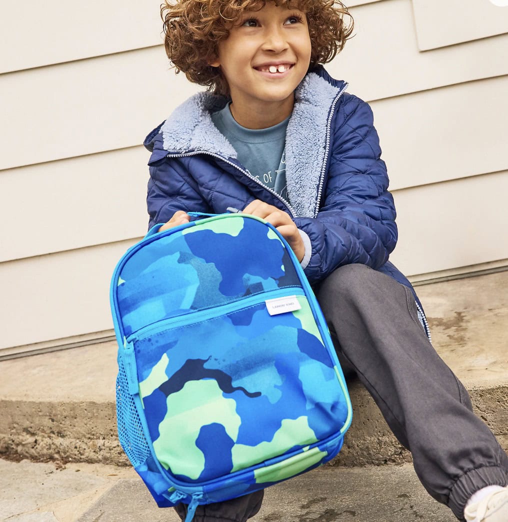 lands end soft sided lunch box 
