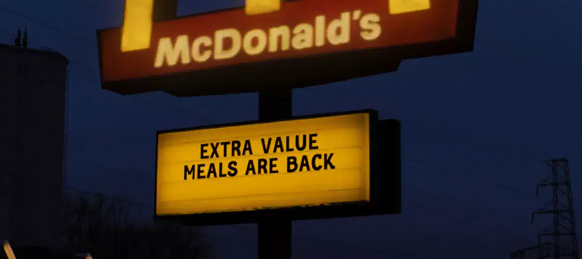 McDonald's Extra Value Meal