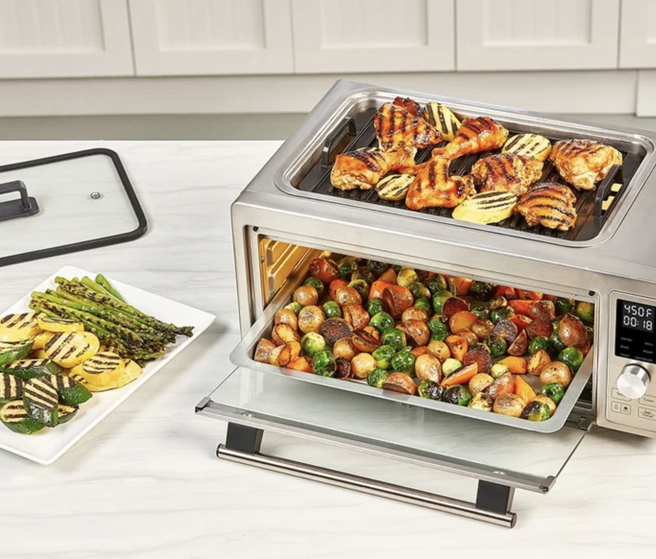 smokeless power grill