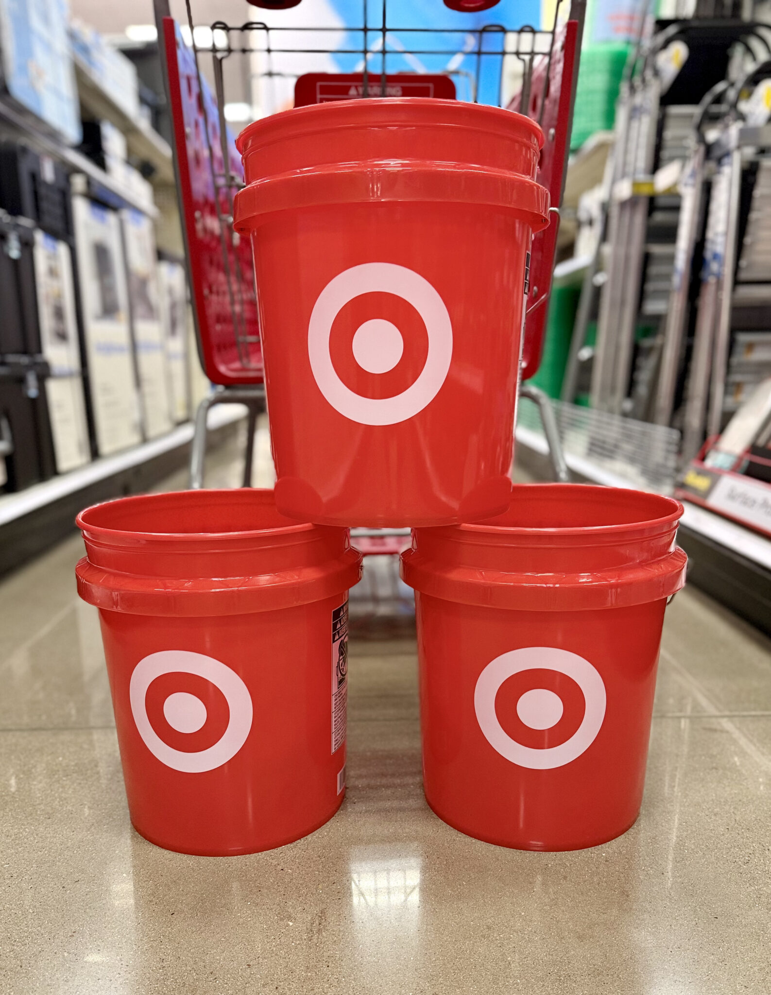 Target Bucket BACK! Target Bullseye Collapsible Tote Bag Just $5! (Will Sell Out Fast!)