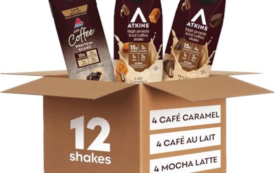 Atkins Coffee Lovers Protein Shake Variety Pack