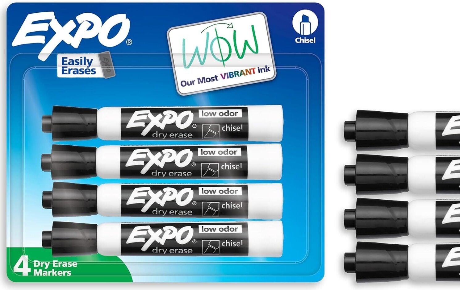 expo-dry-erase expo dry erase markers in black