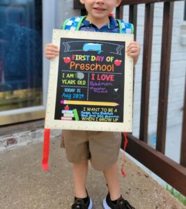 first day of school