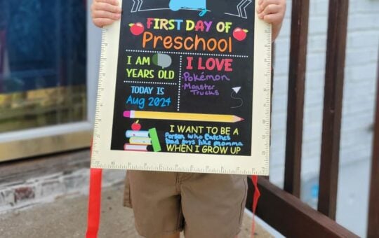 first day of school