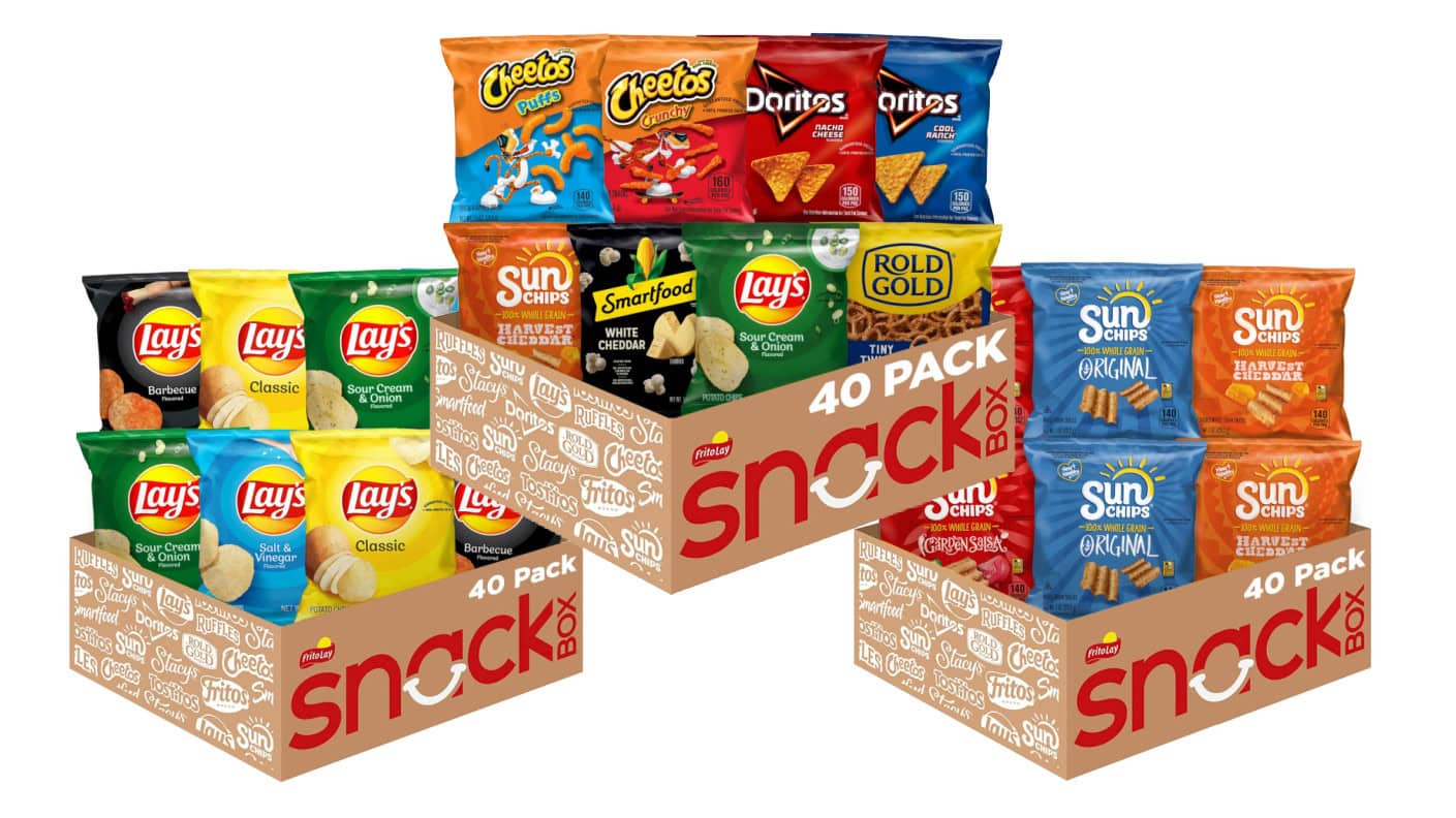 frito lay boxes