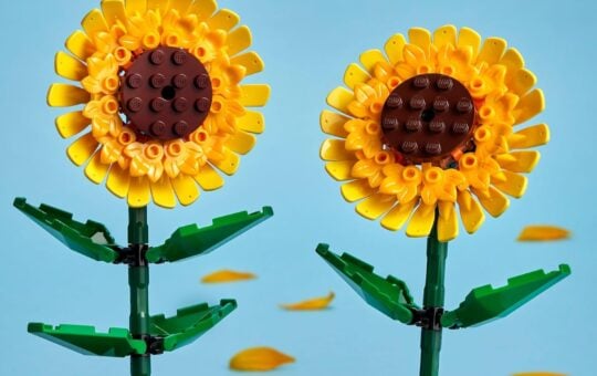 lego sunflower