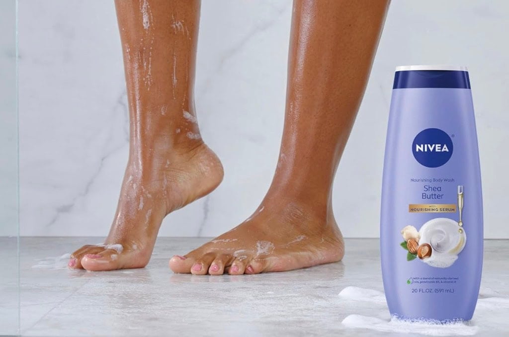 nivea body wash