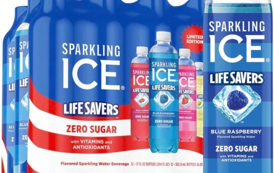 sparkling ice lifesavers blue raspberry