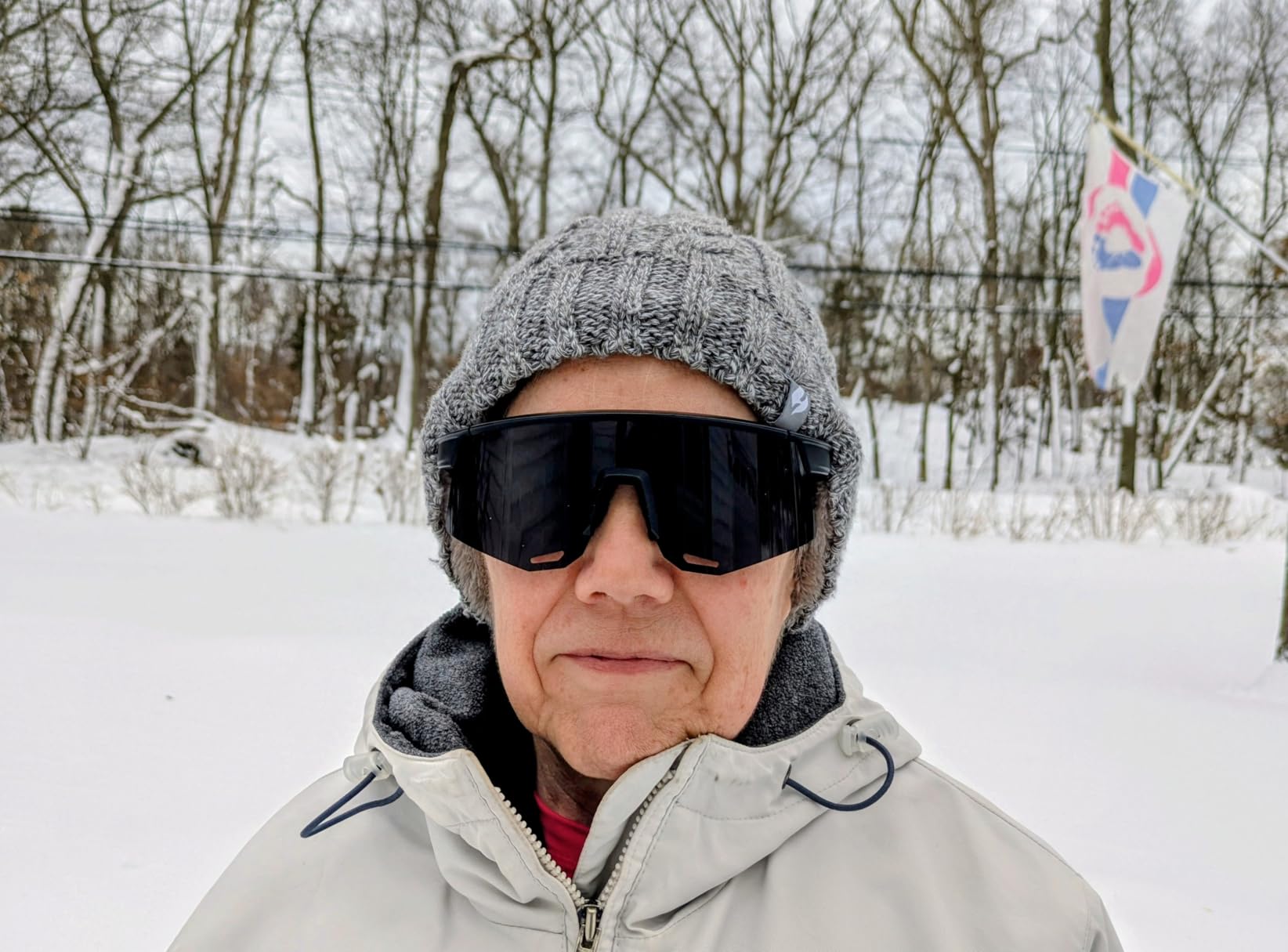 woman wearing glasses