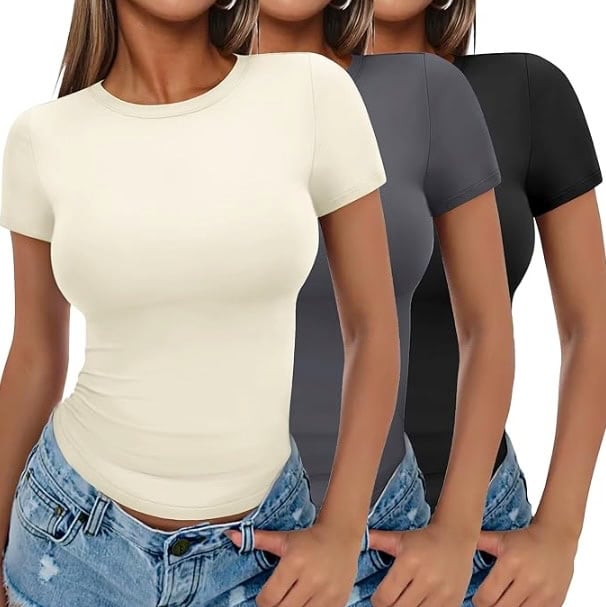 Ekouaer Womens Short Sleeve Shirts Ekouaer Womens Short Sleeve Shirts