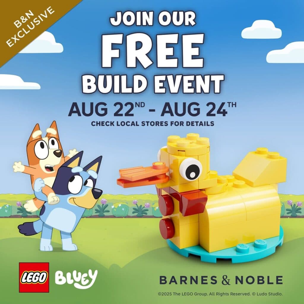 free LEGO bluey Build barnes noble
