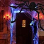 giant spider halloween decoration
