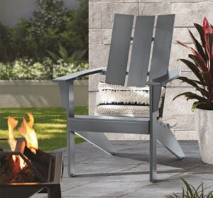 grey adirondack