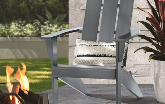 grey adirondack