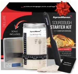 sourdough starter kit apronmaven