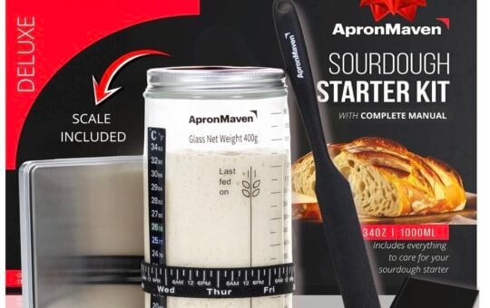 sourdough starter kit apronmaven