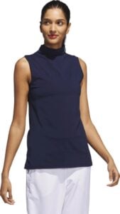 Adidas Women's Sleeveless Mock Neck Top