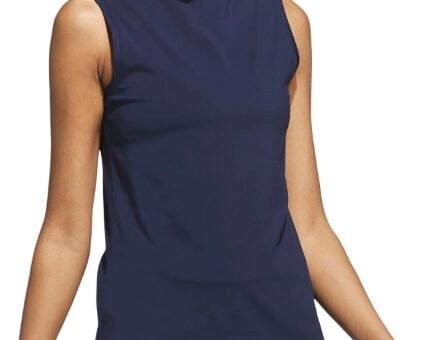 Adidas Women's Sleeveless Mock Neck Top