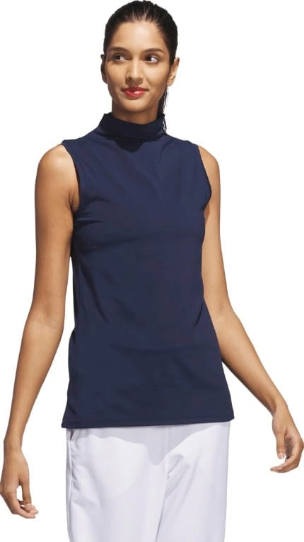Adidas Women's Sleeveless Mock Neck Top