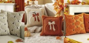 JASCLS Fall Pumpkins Decorative Pillow Covers